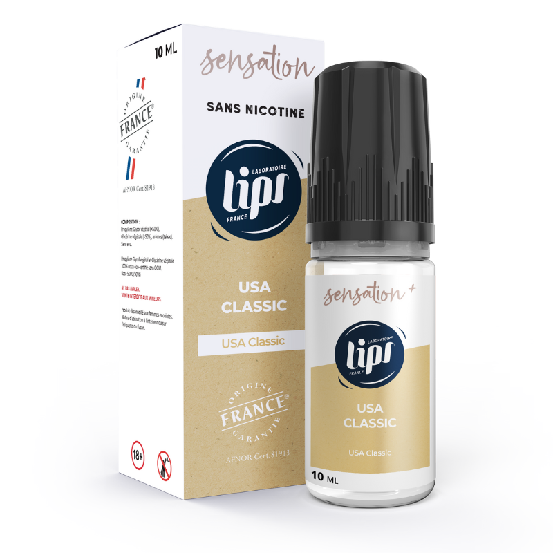 E-liquide usa classic - lips 10ml vivap.fr cigarette électronique