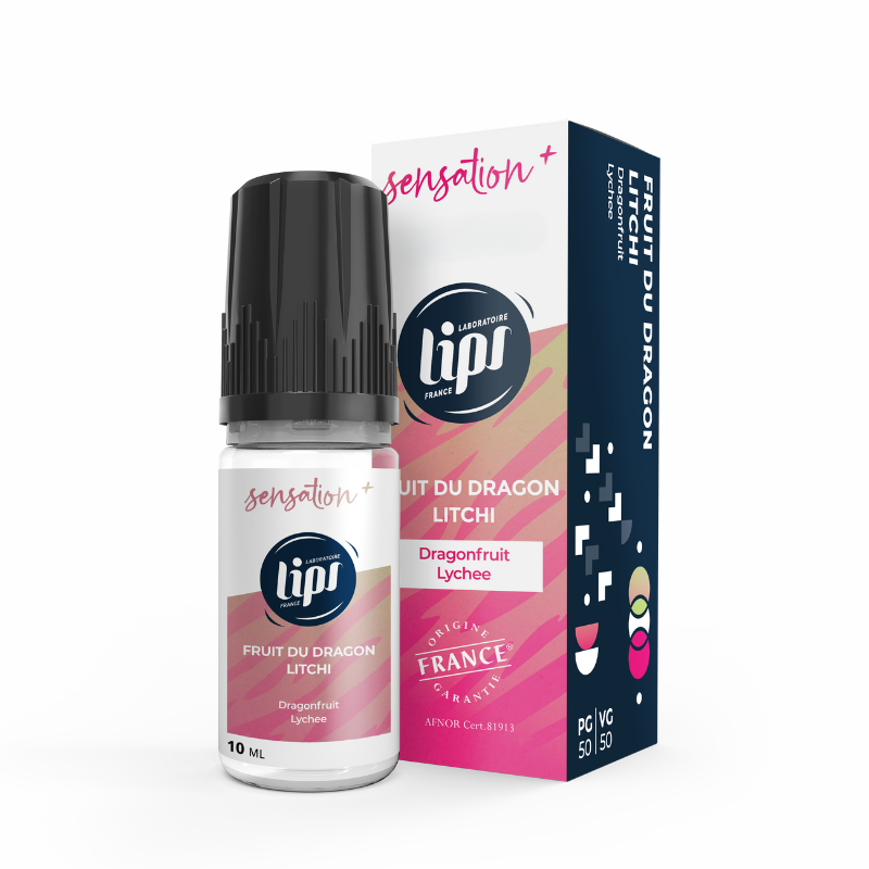 E-liquide Fruit Du Dragon Litchi- lips 10ml vivap.fr cigarette électronique