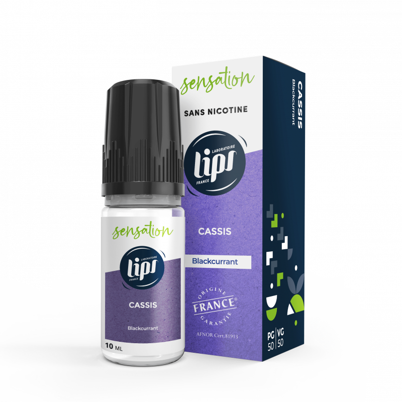 E-liquide Cassis - lips 10ml vivap.fr cigarette électronique