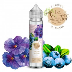 e liquide Violette Myrtille 50ML - Le Petit Verger Savourea -vivap.fr pas cher !!