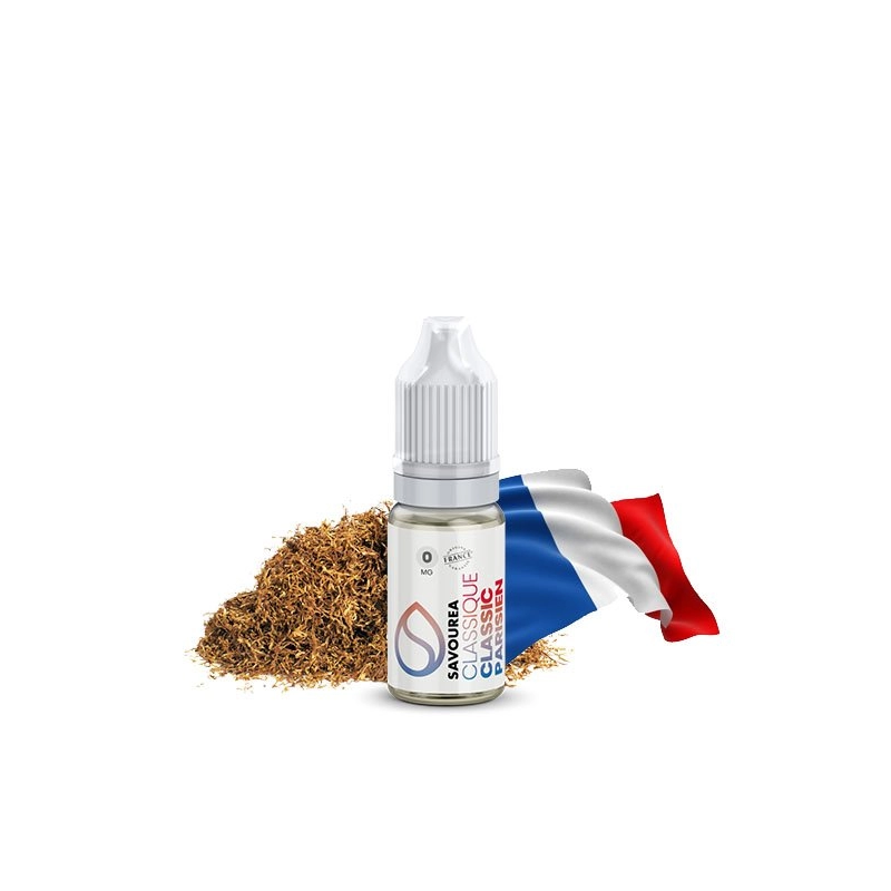 E liquide Classic Parisien 10ml - Savourea disponible sur  vivap.fr tout pour la cigarette électronique pas cher !!!