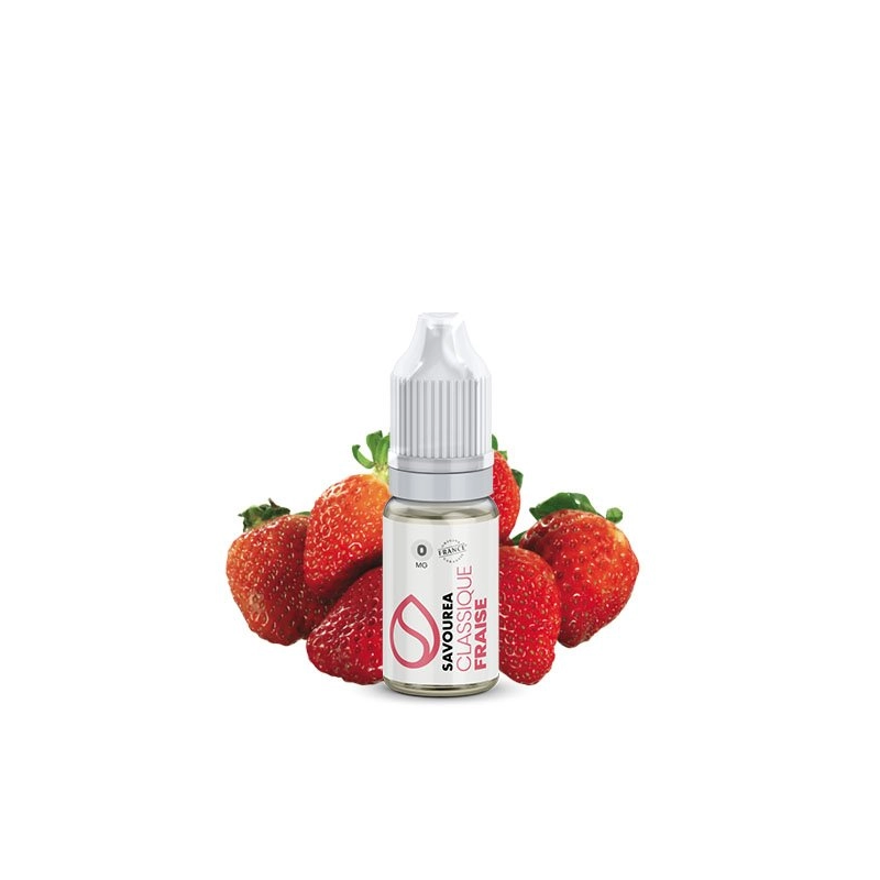 E liquide Fraise 10ml - Savourea disponible sur  vivap.fr tout pour la cigarette électronique pas cher !!!