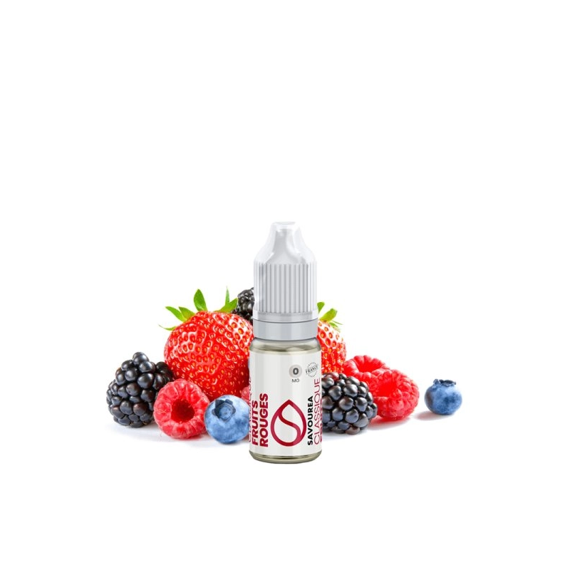 E liquide Fruits Rouges 10ml - Savourea disponible sur  vivap.fr tout pour la cigarette électronique pas cher !!!