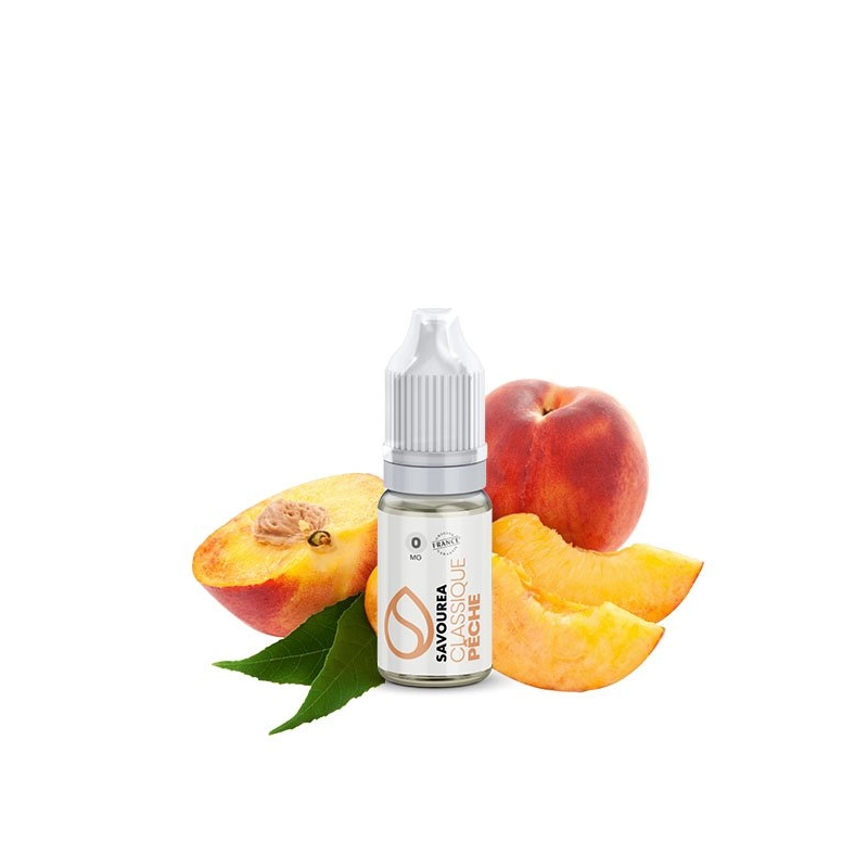 E liquide Pêche    10ml - Savourea disponible sur  vivap.fr tout pour la cigarette électronique pas cher !!!