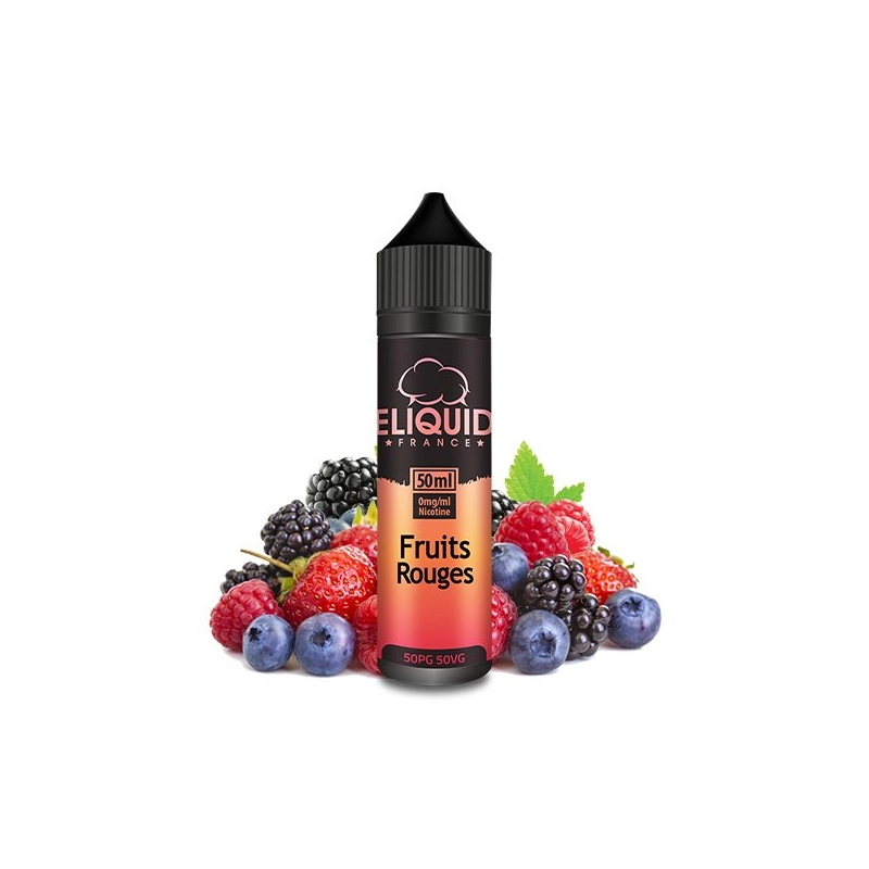 E liquide Fruits rouges  0mg 50ml - Eliquid France - vivap.fr cigarette électronique pas cher !!!