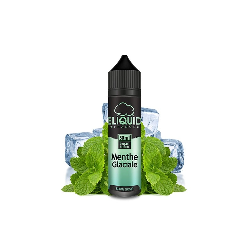 E liquide Menthe Glaciale  0mg 50ml - Eliquid France - vivap.fr cigarette électronique pas cher !!!