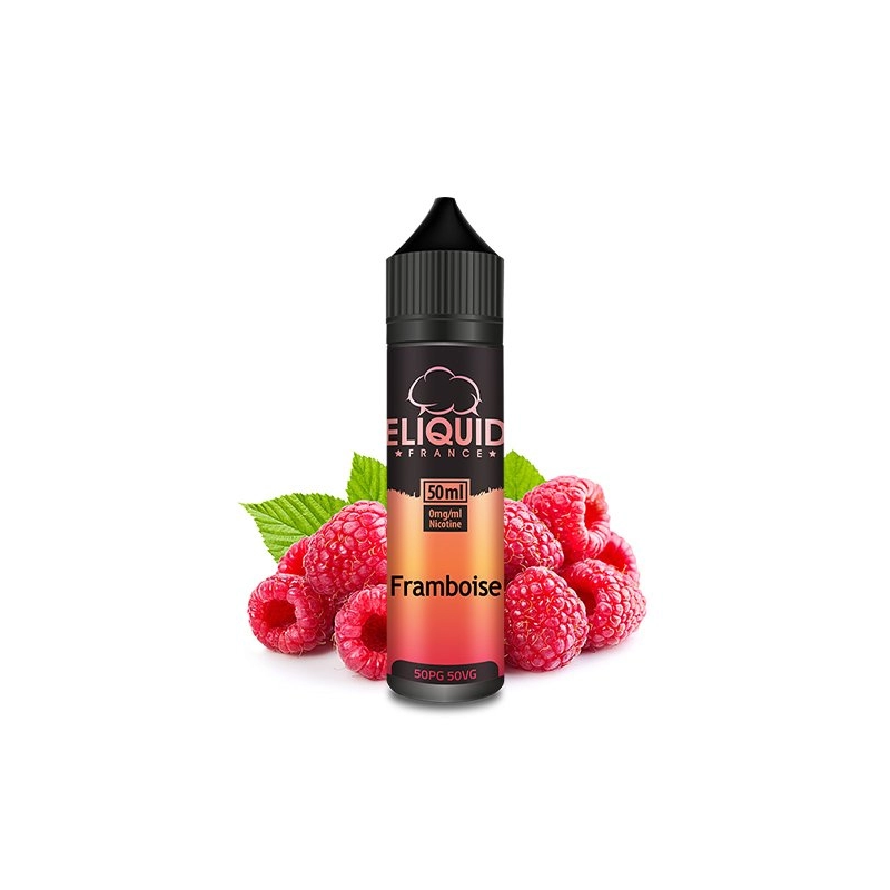 E liquide Framboise  0mg 50ml - Eliquid France - vivap.fr cigarette électronique pas cher !!!