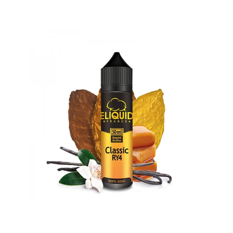 E liquide Classic RY4 0mg 50ml - Eliquid France - vivap.fr cigarette électronique pas cher !!!