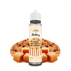 E-liquide Cookie aux Pépites de Caramel  0mg 50ml  - Liquideo Tentation  vivap.fr tout pour la cigarette électronique pas cher