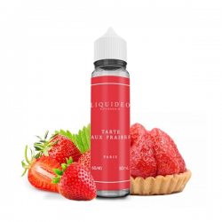 E-liquide Tarte aux Fraises Baba0mg 50ml  - Liquideo Tentation  vivap.fr tout pour la cigarette électronique pas cher