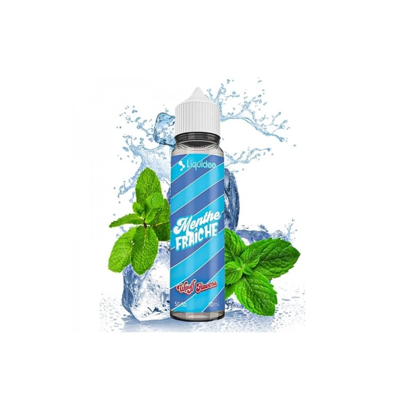 E-liquide Menthe Fraîche 0mg 50ml  - Liquideo Tentation  vivap.fr tout pour la cigarette électronique pas cher