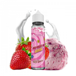 E-liquide Ice Cream Fraise 0mg 50ml  - Liquideo Tentation  vivap.fr tout pour la cigarette électronique pas cher