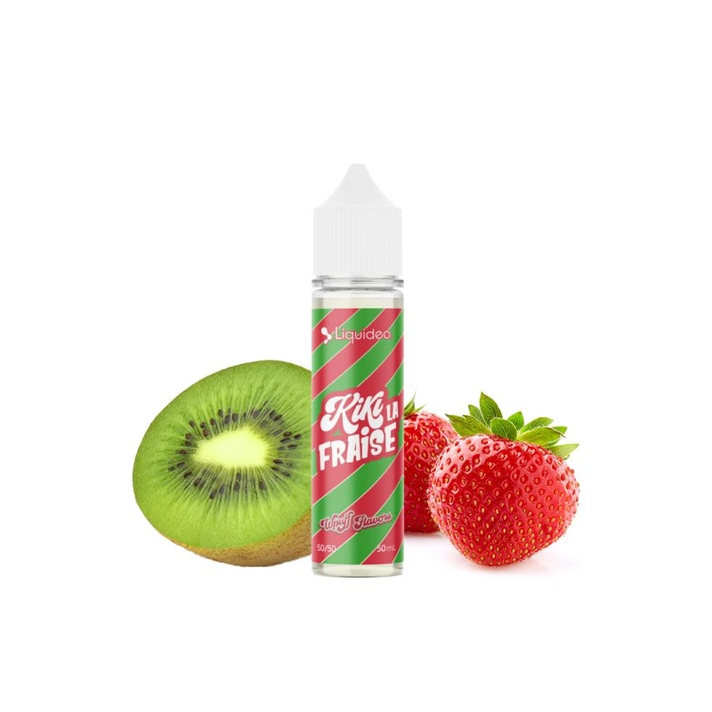 E-liquide Kiki La Fraise  0mg 50ml  - Liquideo Tentation  vivap.fr tout pour la cigarette électronique pas cher