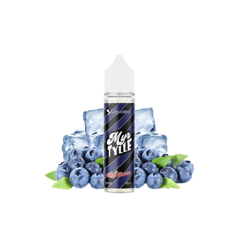 E-liquide Myrtille Glacée 0mg 50ml  - Liquideo Tentation  vivap.fr tout pour la cigarette électronique pas cher