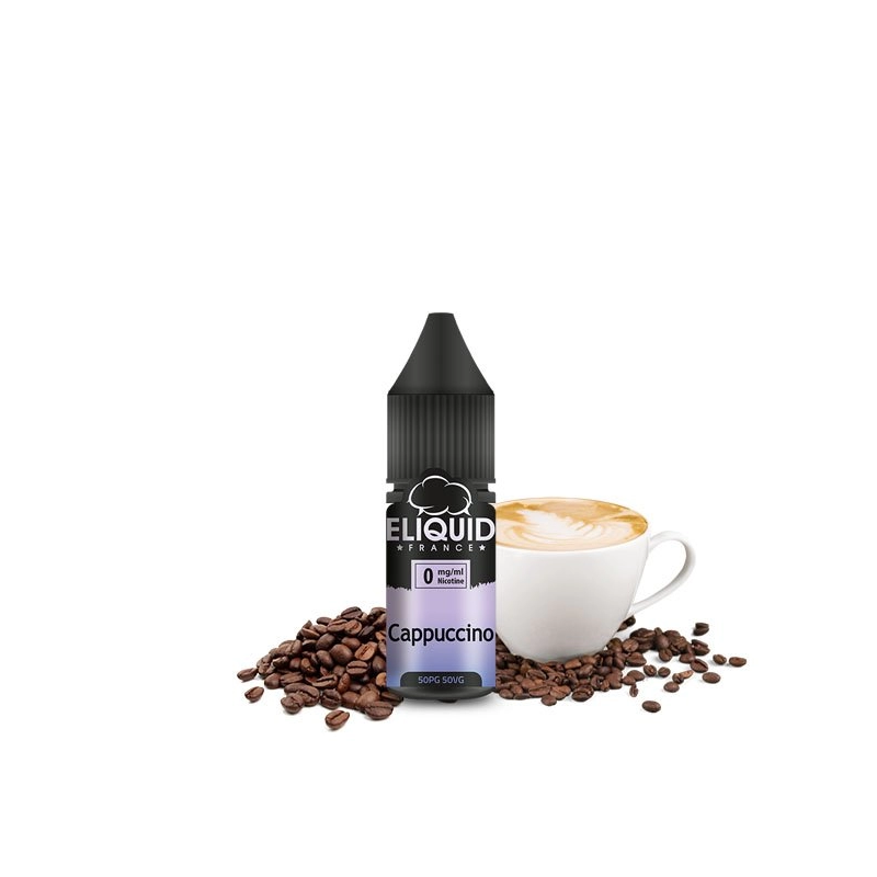 E liquide  Cappuccino 10ml - Eliquid France- vivap.fr cigarette électronique pas cher !!!