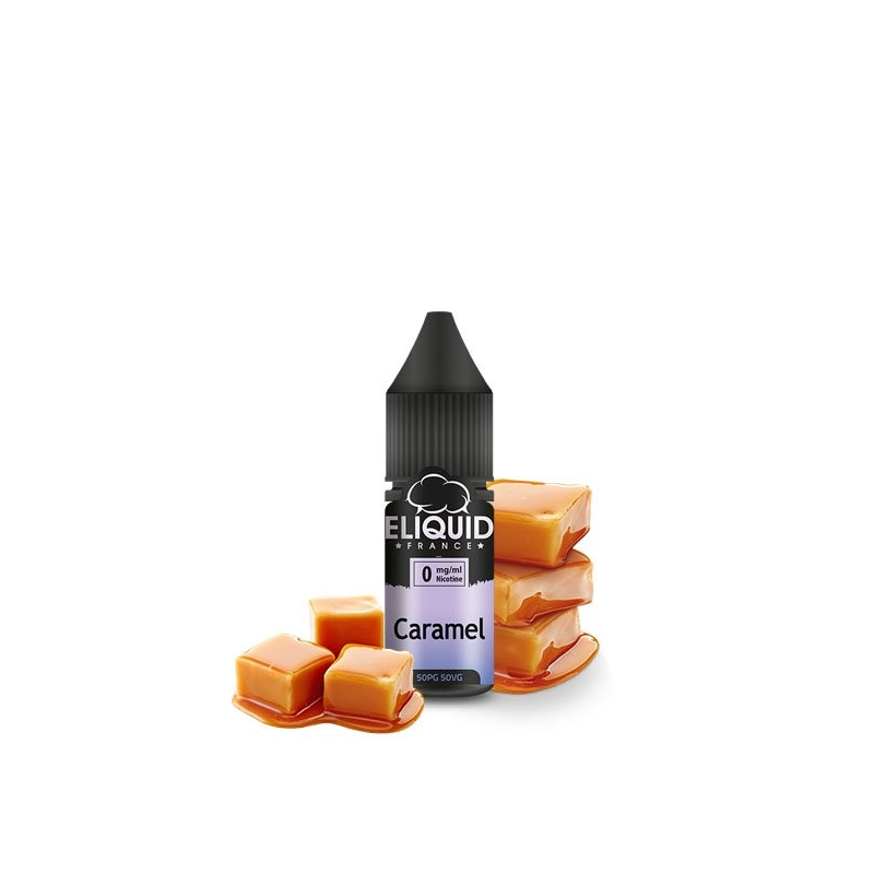 E liquide  Caramel 10ml - Eliquid France- vivap.fr cigarette électronique pas cher !!!