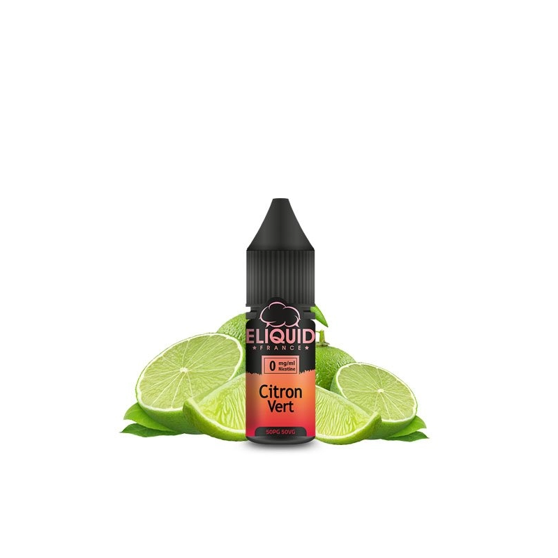 E liquide  Citron Vert 10ml - Eliquid France- vivap.fr cigarette électronique pas cher !!!