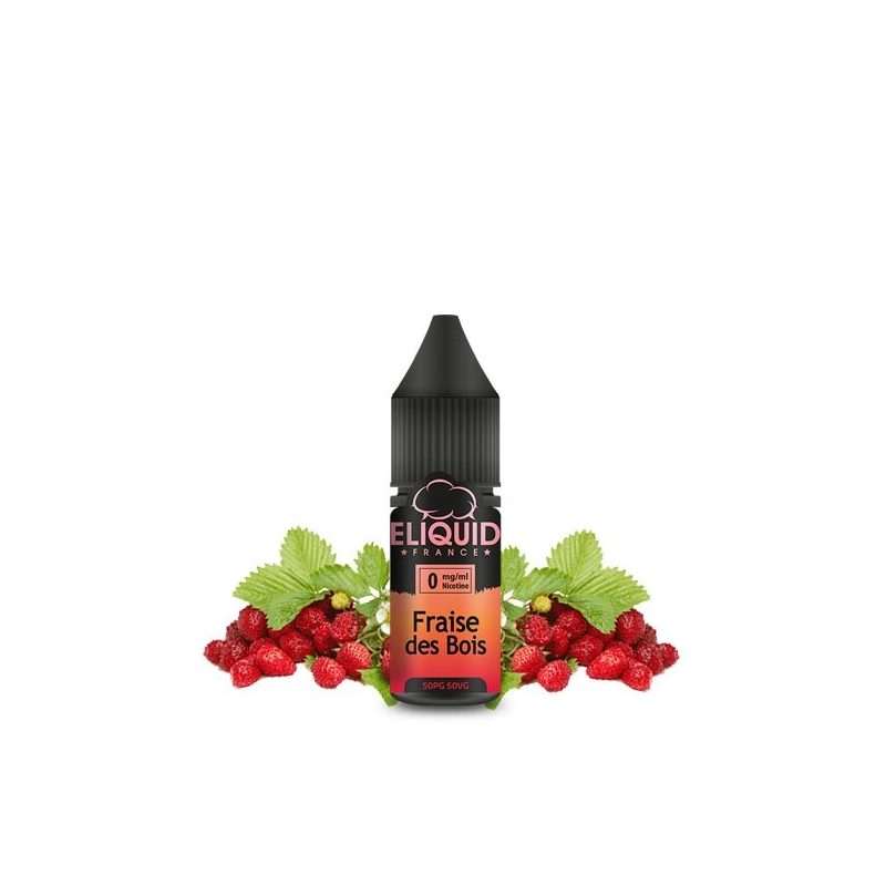 E liquide  Fraise des bois 10ml - Eliquid France- vivap.fr cigarette électronique pas cher !!!