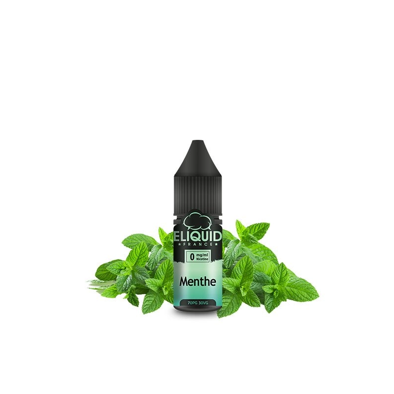 E liquide Menthe  10ml - Eliquid France- vivap.fr cigarette électronique pas cher !!!