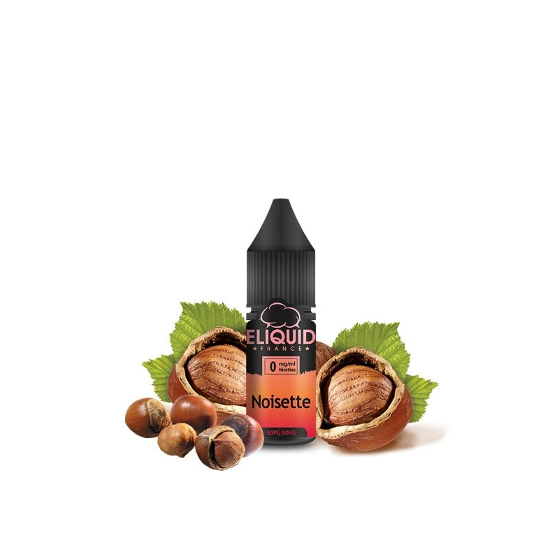 E liquide Noisette  10ml - Eliquid France- vivap.fr cigarette électronique pas cher !!!