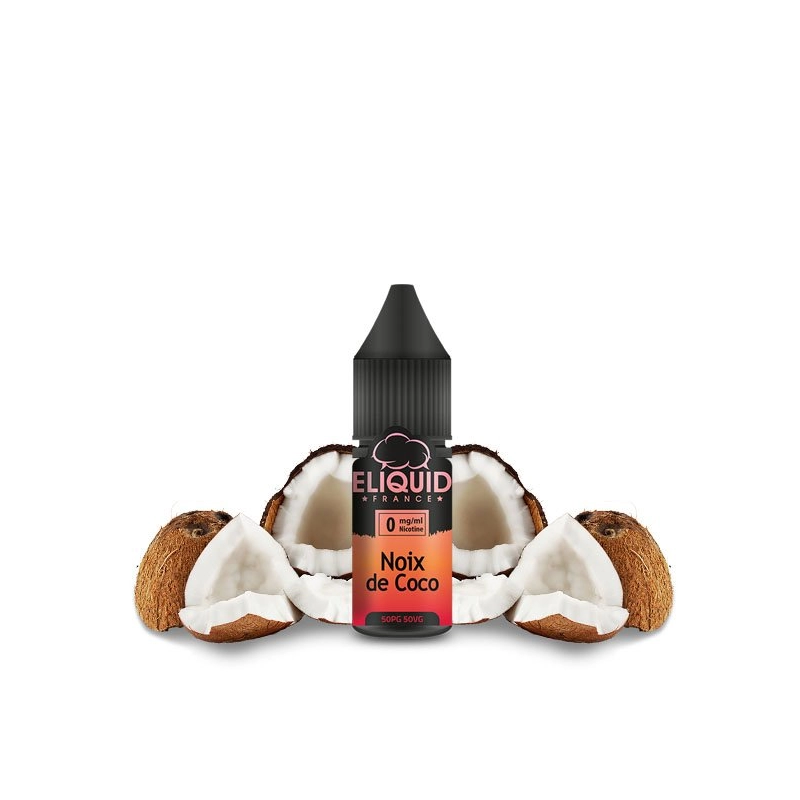 E liquide Noix de coco  10ml - Eliquid France- vivap.fr cigarette électronique pas cher !!!