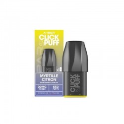 Myrtille Citron Pod Click&Puff X-Bar