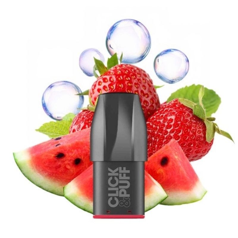 Pastèque Fraise Bubble Pod Click&Puff X-Bar