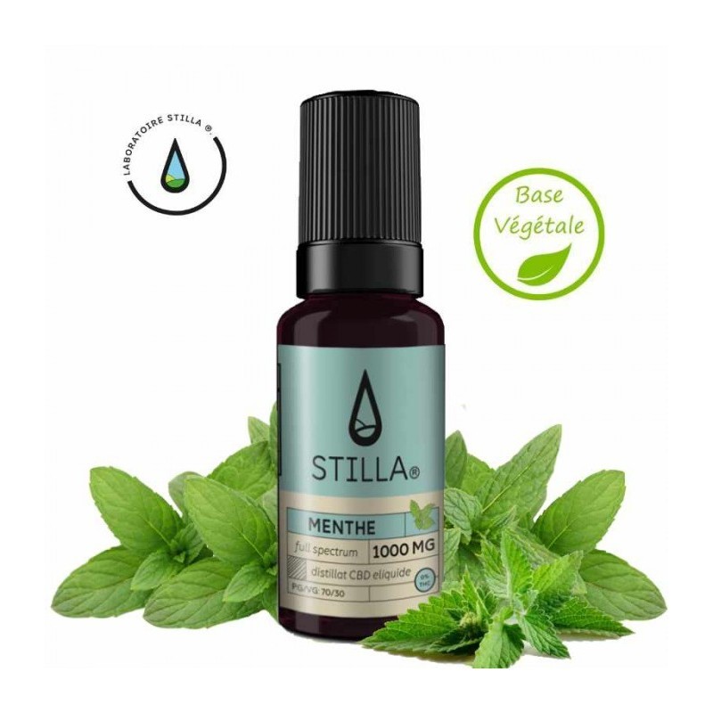 E-liquide MENTHE CBD 10 ML - 500 - STILLA vivap.fr cigarette électronique