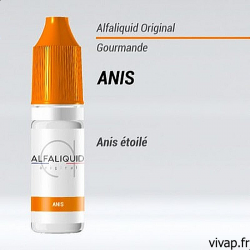 E-liquide Anis Alfaliquid 10ml vivap.fr cigarette électronique