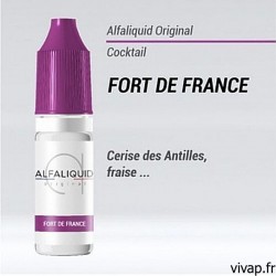 E-liquide Fort de France Alfaliquid 10ml vivap.fr cigarette électronique