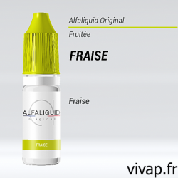 E-liquide Fraise Alfaliquid 10ml vivap.fr cigarette électronique