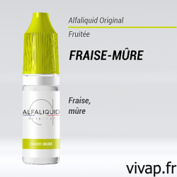 E-liquide Fraise Mûre Alfaliquid 10ml vivap.fr cigarette électronique