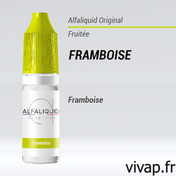 E-liquide Framboise Alfaliquid 10ml vivap.fr cigarette électronique