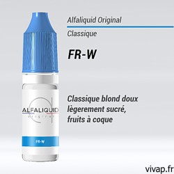 E-liquide FR W Alfaliquid 10ml vivap.fr cigarette électronique