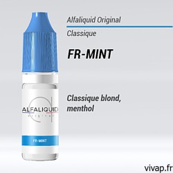 E-liquide FR MINT Alfaliquid 10ml vivap.fr cigarette électronique