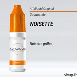 E-liquide Noisette Alfaliquid 10ml vivap.fr cigarette électronique