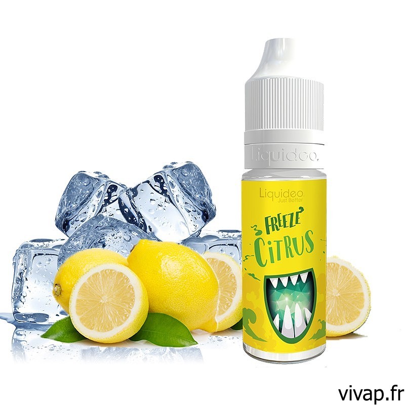 E-liquide FREEZE CITRUS - LIQUIDEO 10ml vivap.fr tout pour la cigarette électronique