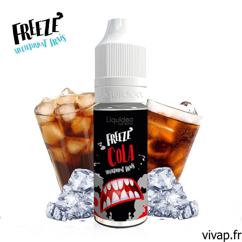 E-liquide FREEZE COLA - LIQUIDEO 10ml vivap.fr tout pour la cigarette électronique