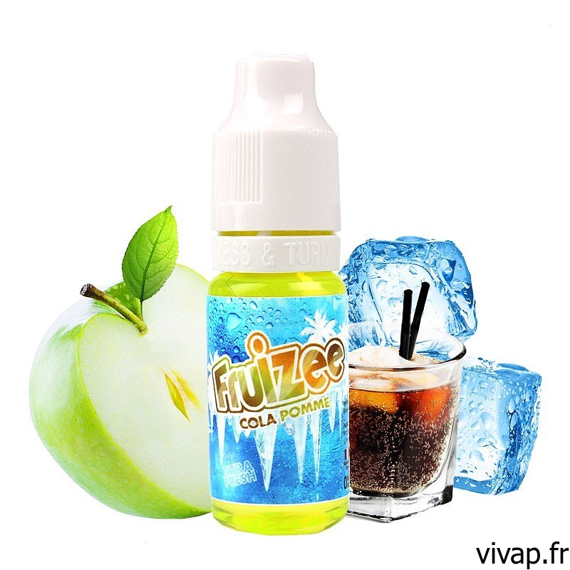 E-liquide Cola Pomme - Fruizee 10ml France - vivap.fr cigarette électronique pas cher !!!