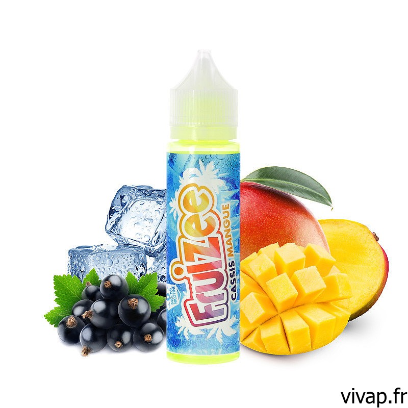 E-liquide Cassis Mangue - fruizee 50ml vivap.fr cigarette électronique