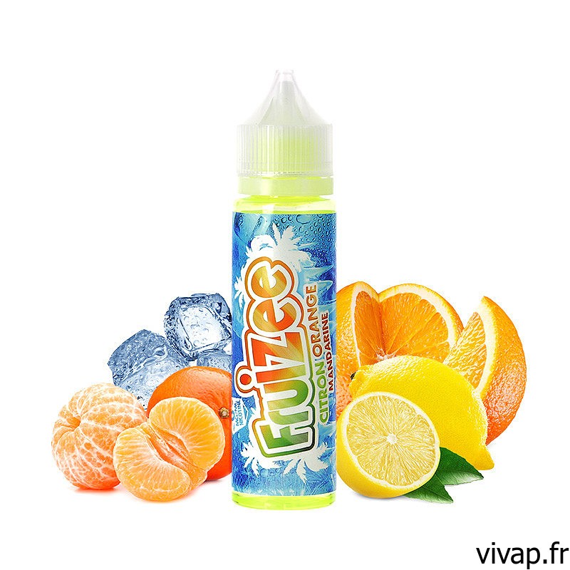 E-liquide Citron Orange Mandarine - fruizee 50ml vivap.fr cigarette électronique