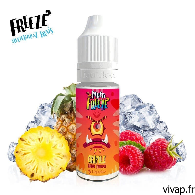 E-liquide CRAPULE  Freeze Liquideo 10ml vivap.fr tout pour la cigarette électronique