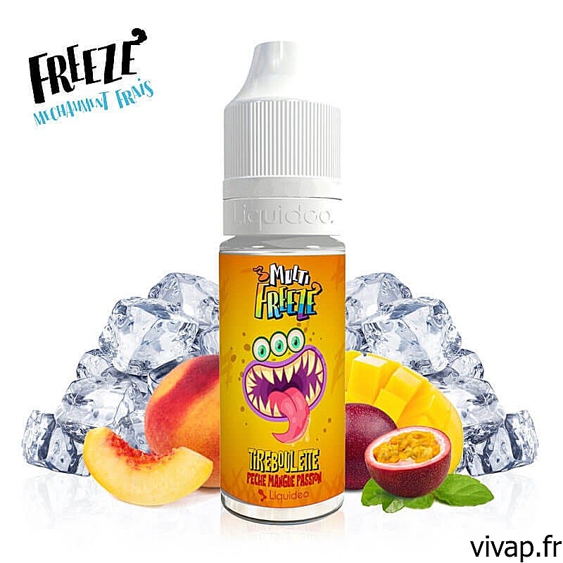 E-liquide TIREBOULETTE  Freeze Liquideo 10ml vivap.fr tout pour la cigarette électronique