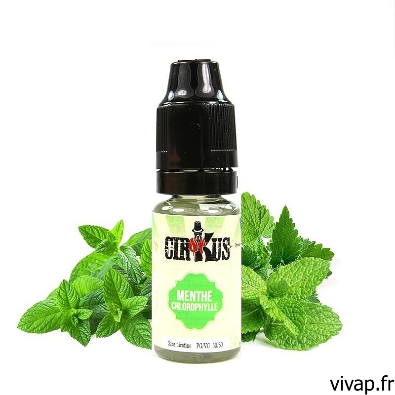 E-liquide Menthe Chlorophylle - AUTENTIQUE CIRKUS vivap.fr cigarette électronique