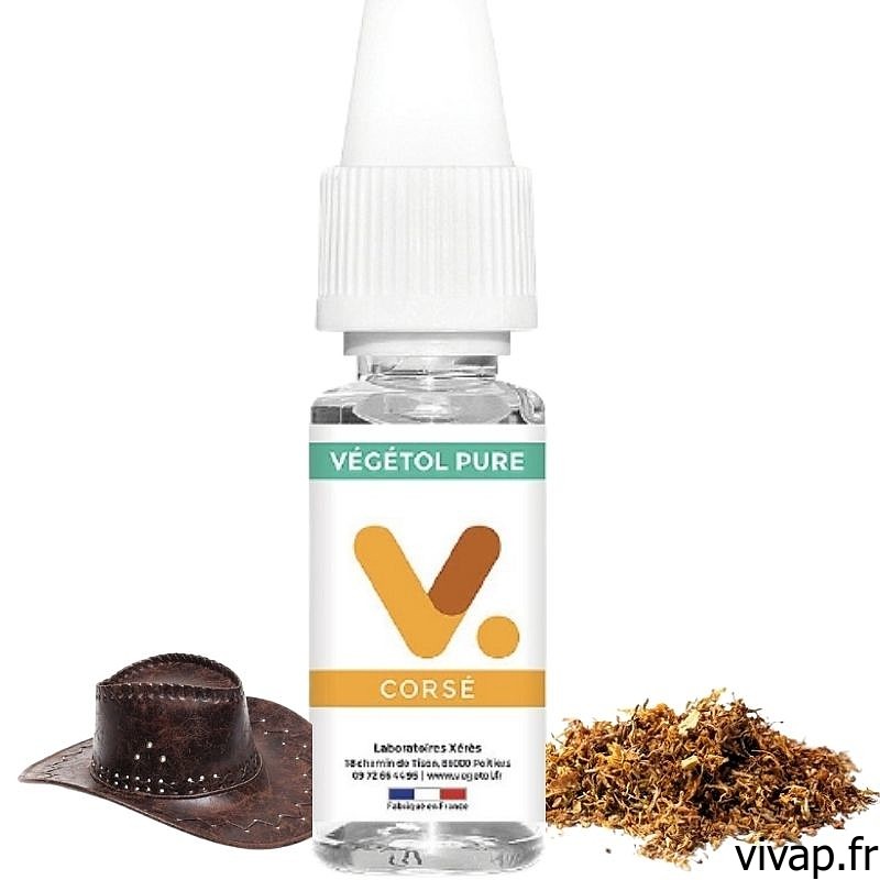 E-LIQUIDE CORSE - VÉGÉTOL PURE 10MLvivap.fr tout pour la cigarette électronique