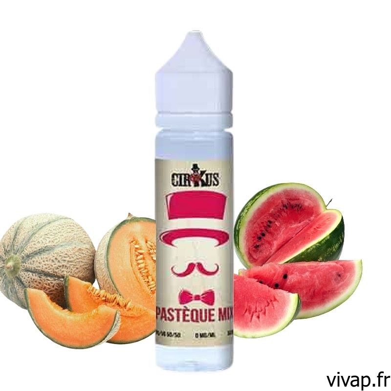 E-liquide Pastèque Mix - AUTHENTIC CIRKUS 50ml vivap.fr tout pour la cigarette électronique