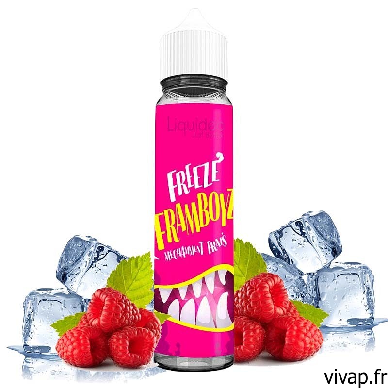 E-liquide Freeze Framboyz 50ml - Liquideo vivap.fr cigarette électronique