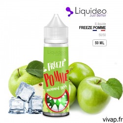 E-liquide Freeze Pomme 50ml - Liquideo  vivap.fr cigarette électronique