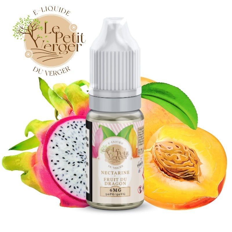 e liquide NECTARINE FRUIT DU DRAGON - Le Petit Verger Savourea - vivap.fr