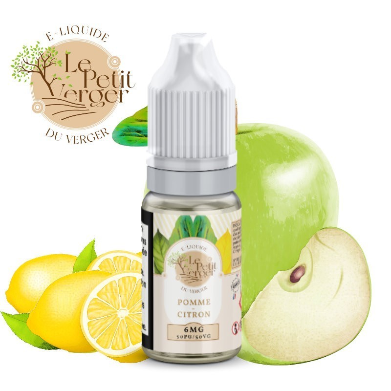 e liquide POMME CITRON - Le Petit Verger SAVOUREA - vivap.fr